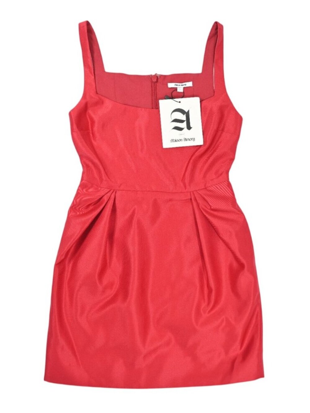 Maison Amory The Tulip Mini Dress in Cabernet